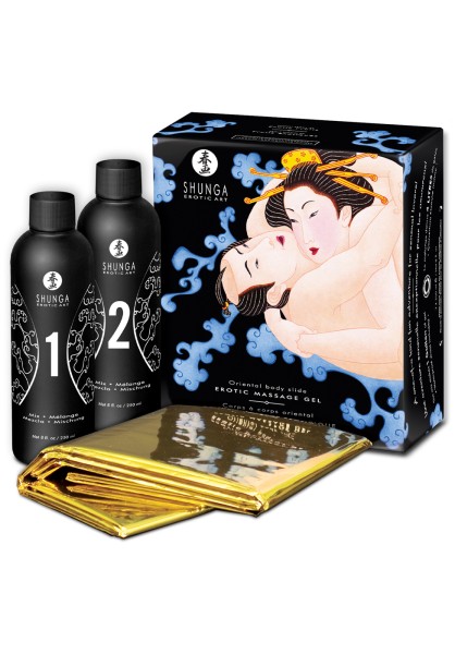 Body-2-Body Oriental Massage Gel Set - Exotic