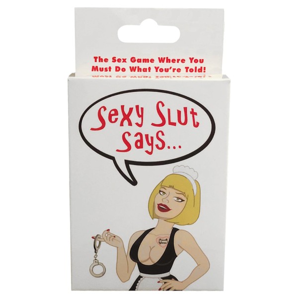 Sexy Slut says... Erotik Kartenspiel