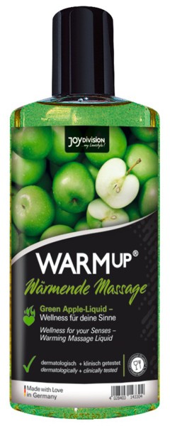 Warm-up Massageöl Green Apple
