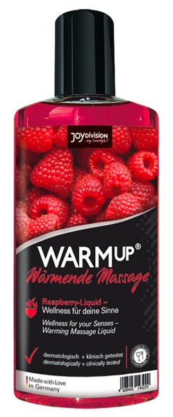 WARMup Himbeer Massageöl - 150 ml