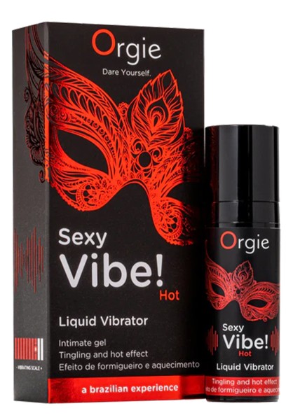 Sexy Vibe! Hot Liquid Vibrator Intimgel mit Kribbeleffekt