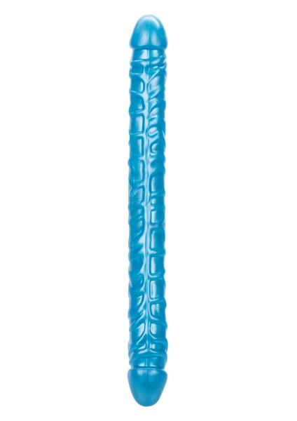 Extra langer Doppel-Dildo 43,25 cm - blau