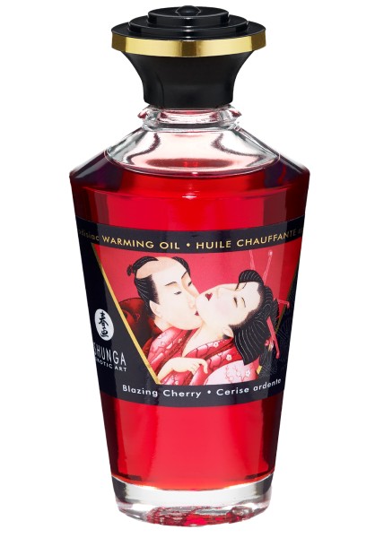 Aphrodisiakum wärmendes Massage Öl – Blazing Cherry