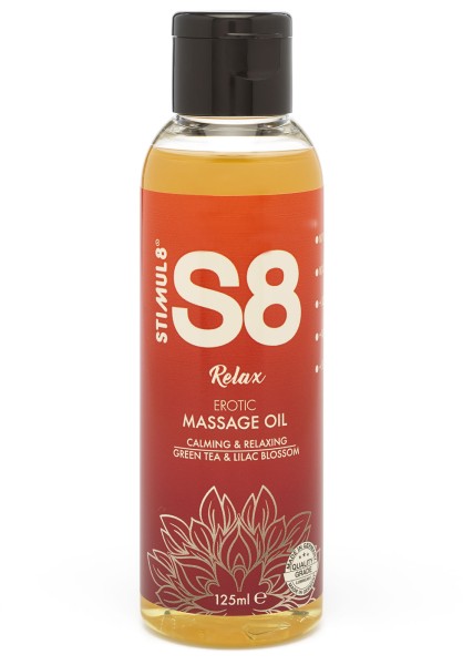 Massageöl Green Tea & Lilac Blossom - 125 ml