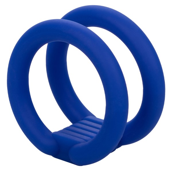 Dual Penis-Ring - blau