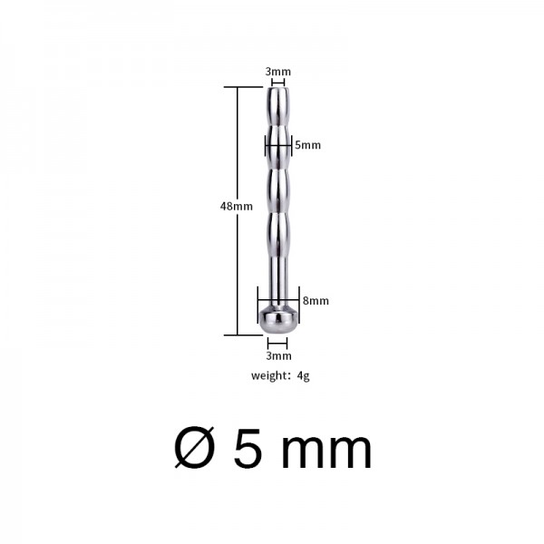 Penisplugs mit Öffnung in verschiedenen Größen