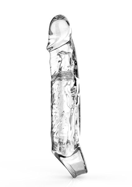 Transparente Penishülle Large - 19 cm