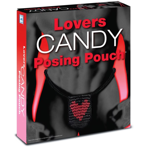 Candy Tanga - Essbarer String für Männer mit Herz
