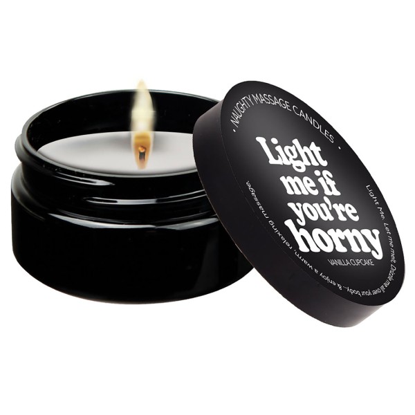 Massage-Kerze Light Me If You're Horny - 50 g